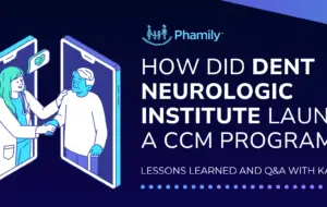 How did Dent Neurologic Institute Launch a CCM Program?